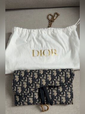 Dior small saddle pouch